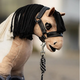 LeMieux Toy Pony Leather Headcollar & Leadrope Black One Size