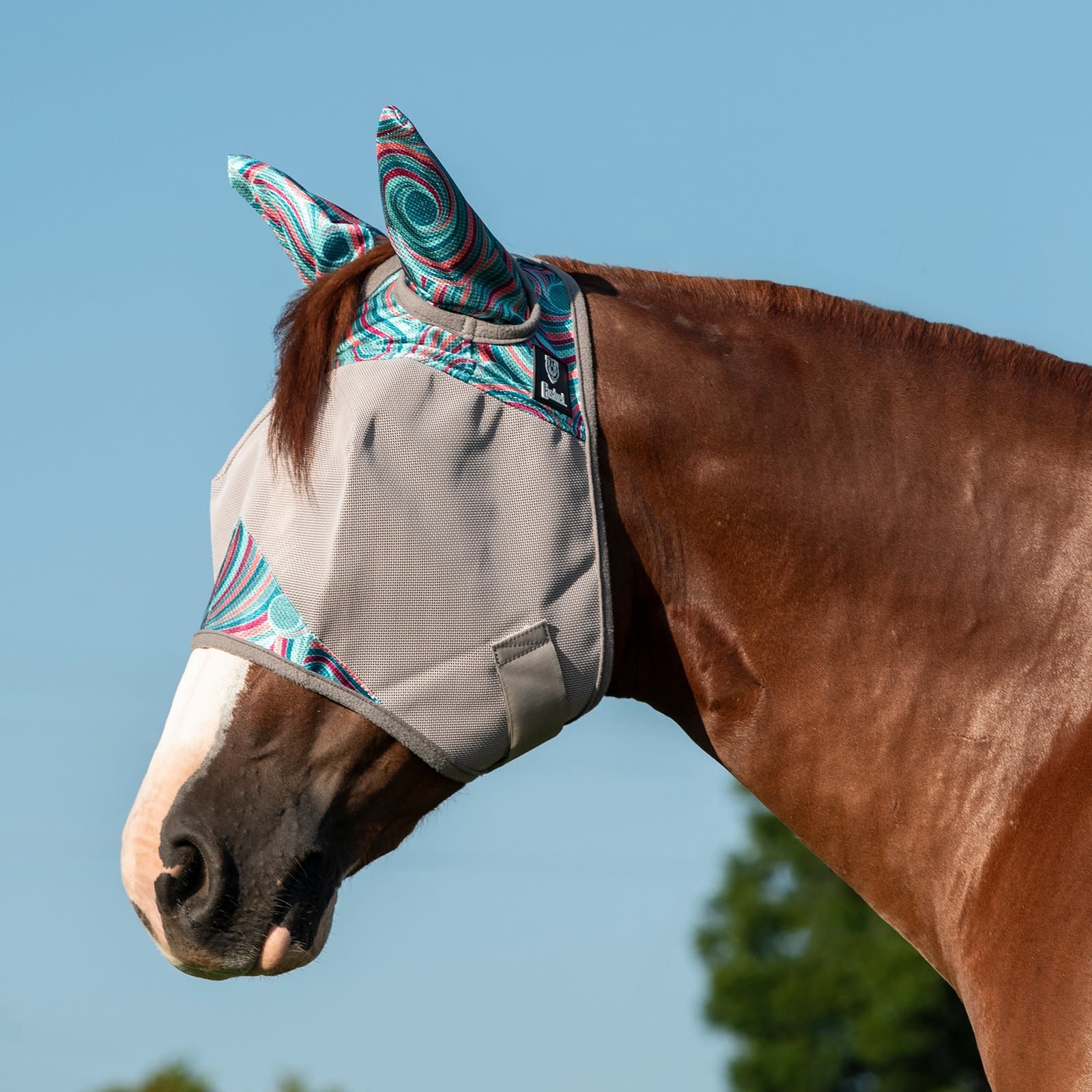 Cashel Cashel Patterned Fly Mask With Ears