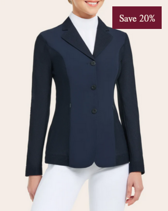 RJ Classics RJ Classics Harmony Mesh Show Coat, Navy