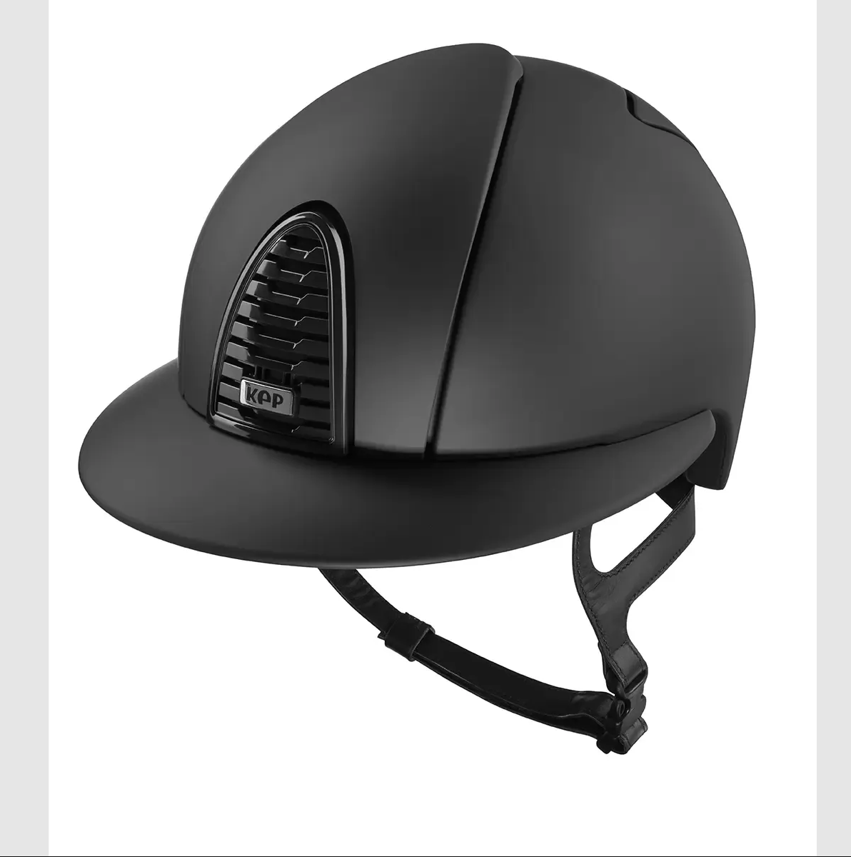 Kep Italia Kep Riding Helmet Cromo 2.0 / Matt Black / Polo Visor