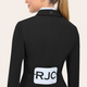 RJ Classics RJ Classics Monterey Show Coat, Black / Burgundy Piping