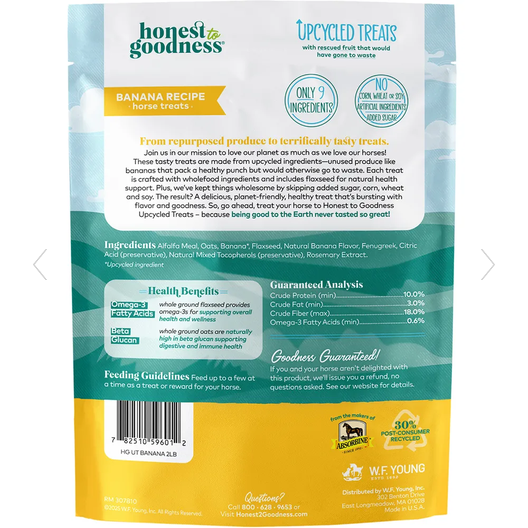 Absorbine Honest to Goodness Upcycled Horse Treats 2lbs