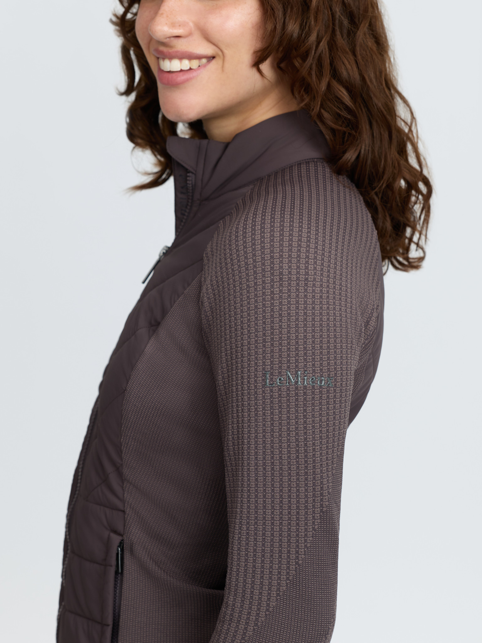 LeMieux LeMieux Maddie Hybrid Jacket, Cocoa