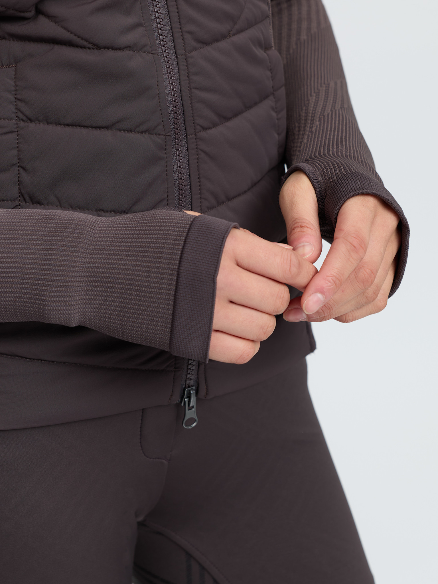 LeMieux LeMieux Maddie Hybrid Jacket, Cocoa