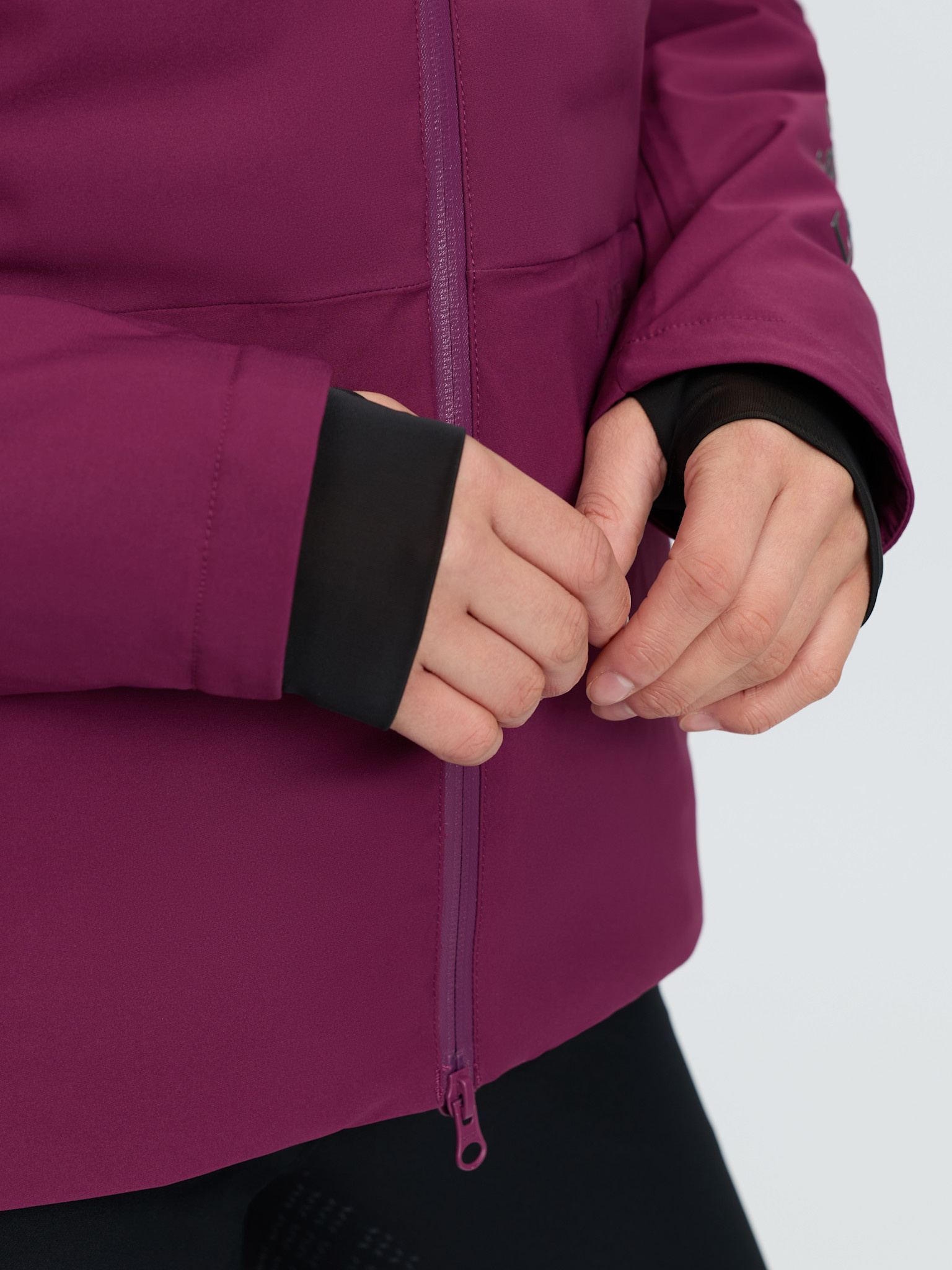 LeMieux LeMieux Brooke 3 in  1 Waterproof Hybrid Jacket, Blackberry