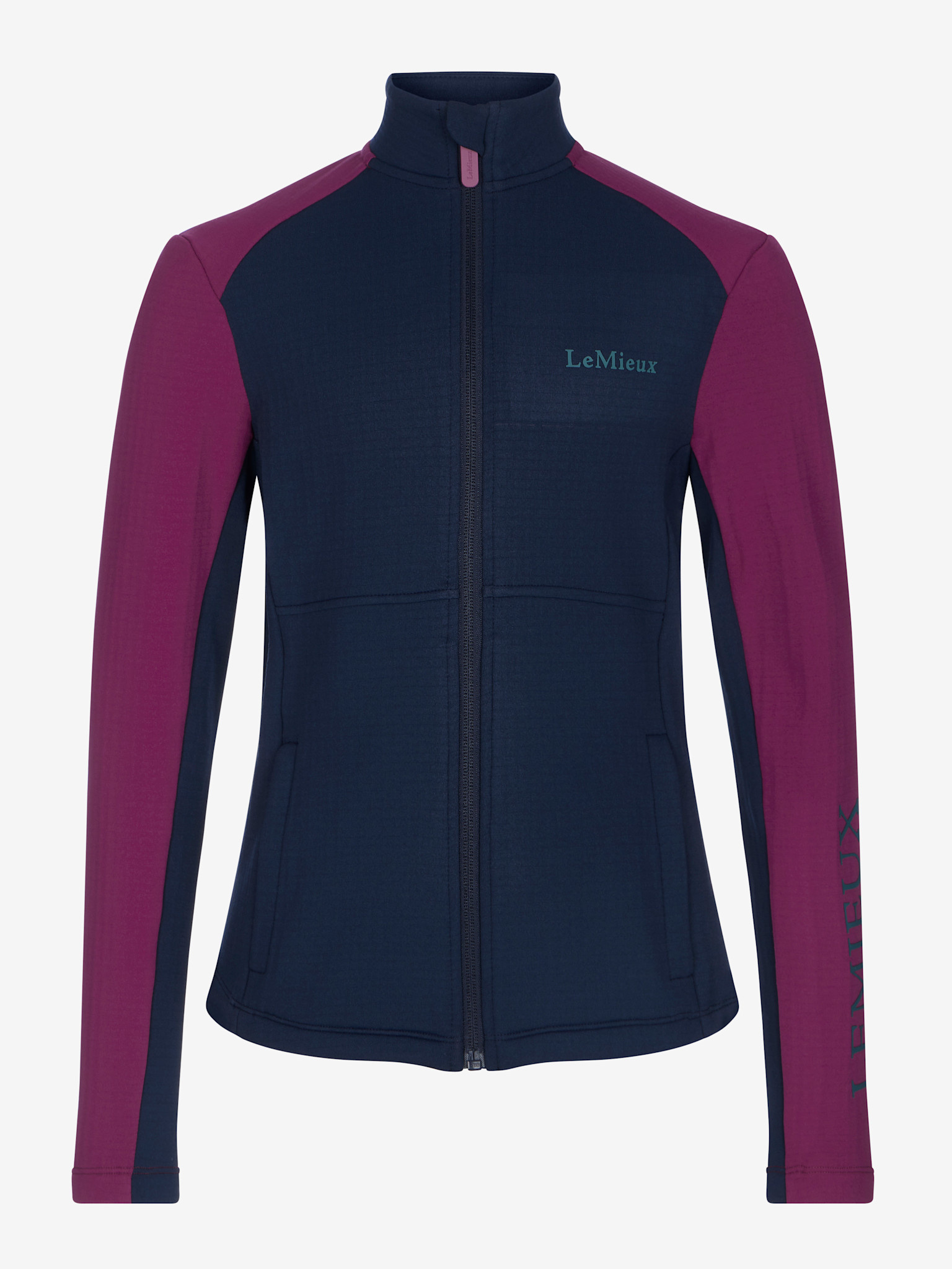 LeMieux LeMeiux Young Rider Bethany Zip Through, Midlayer, Blackberry