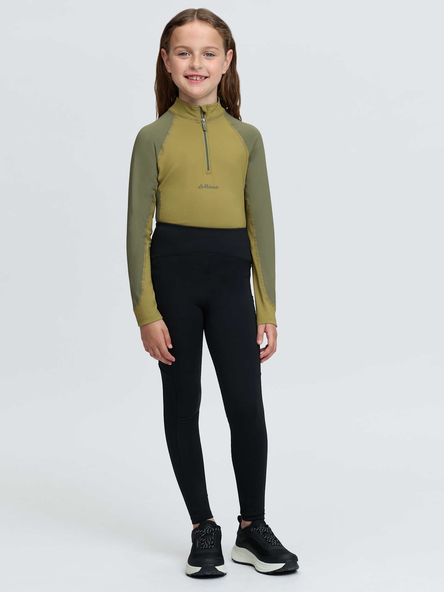 LeMieux LeMieux Mini Nora Brushed Pull On, Black
