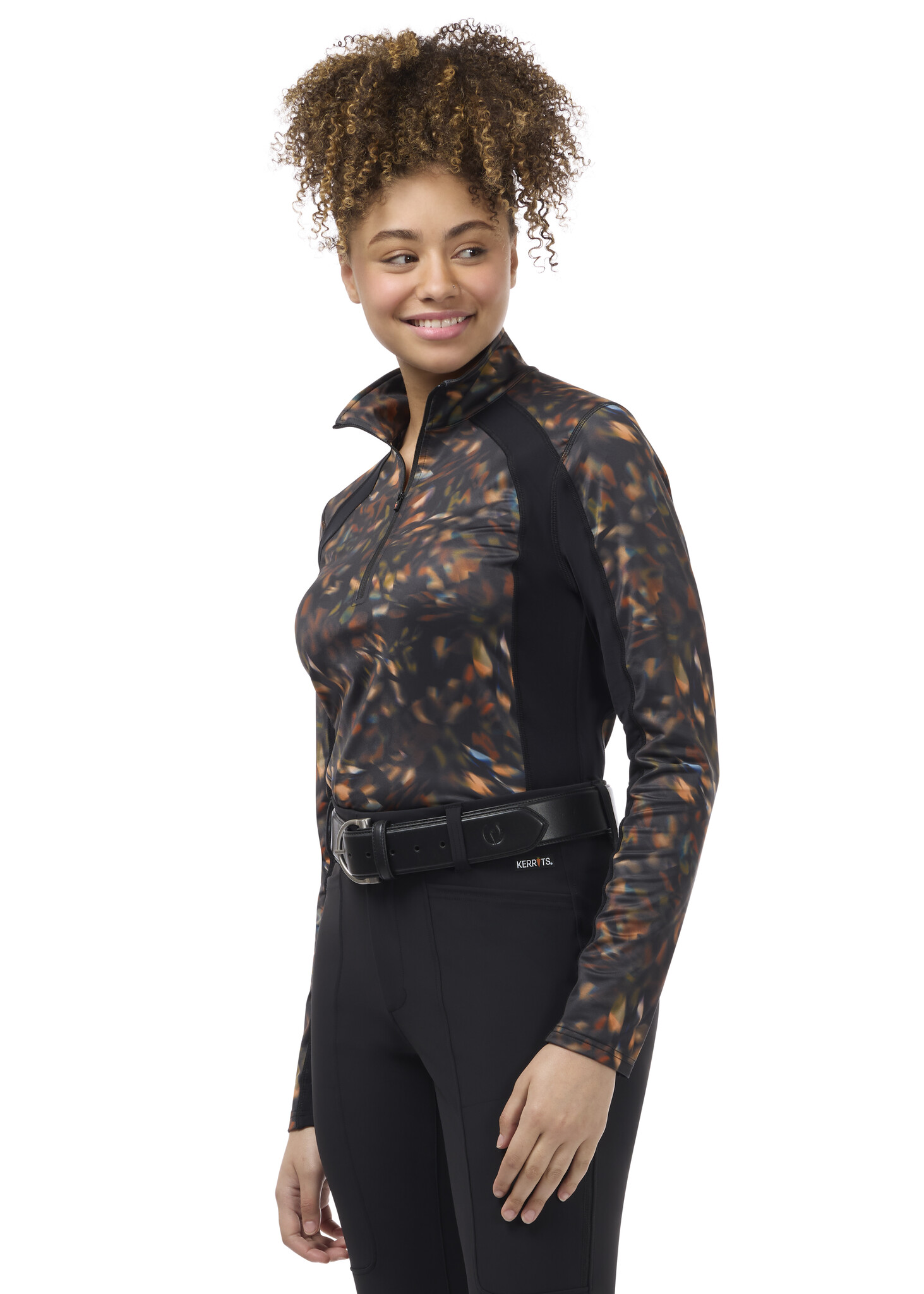 Kerrits Kerrits Traverse Quarter Zip Fleece Tech Top
