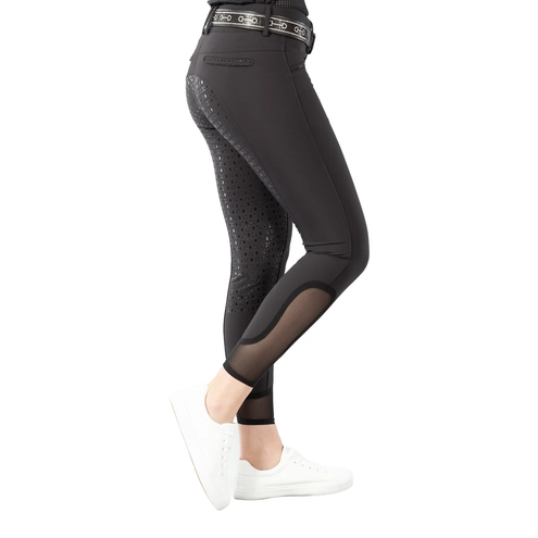 Equinavia Equinavia Victoria Womens Silicone Full Seat Breeches - Black/Black