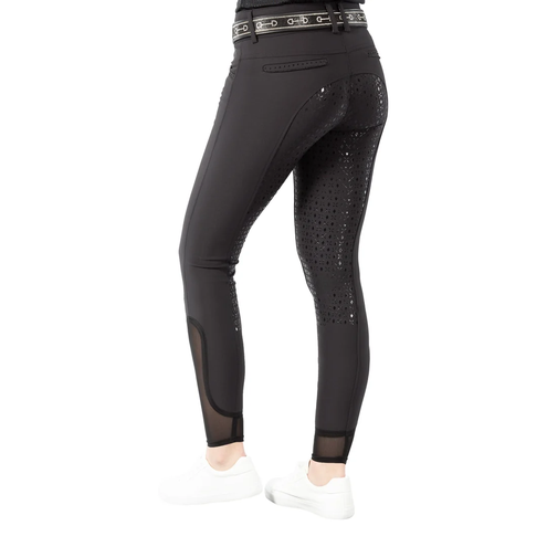 Equinavia Equinavia Victoria Womens Silicone Full Seat Breeches - Black/Black