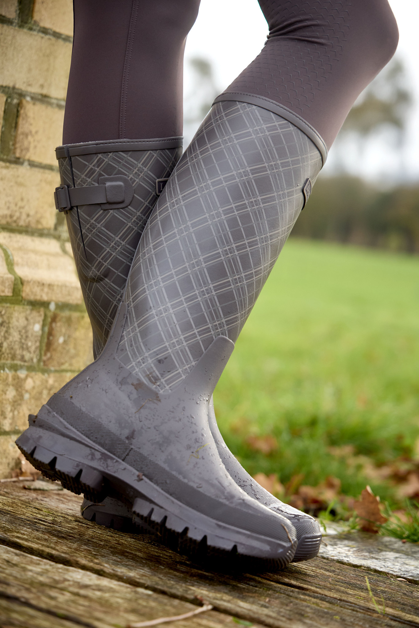 LeMieux LeMieux Heritage Branshaw Welly, Cocoa