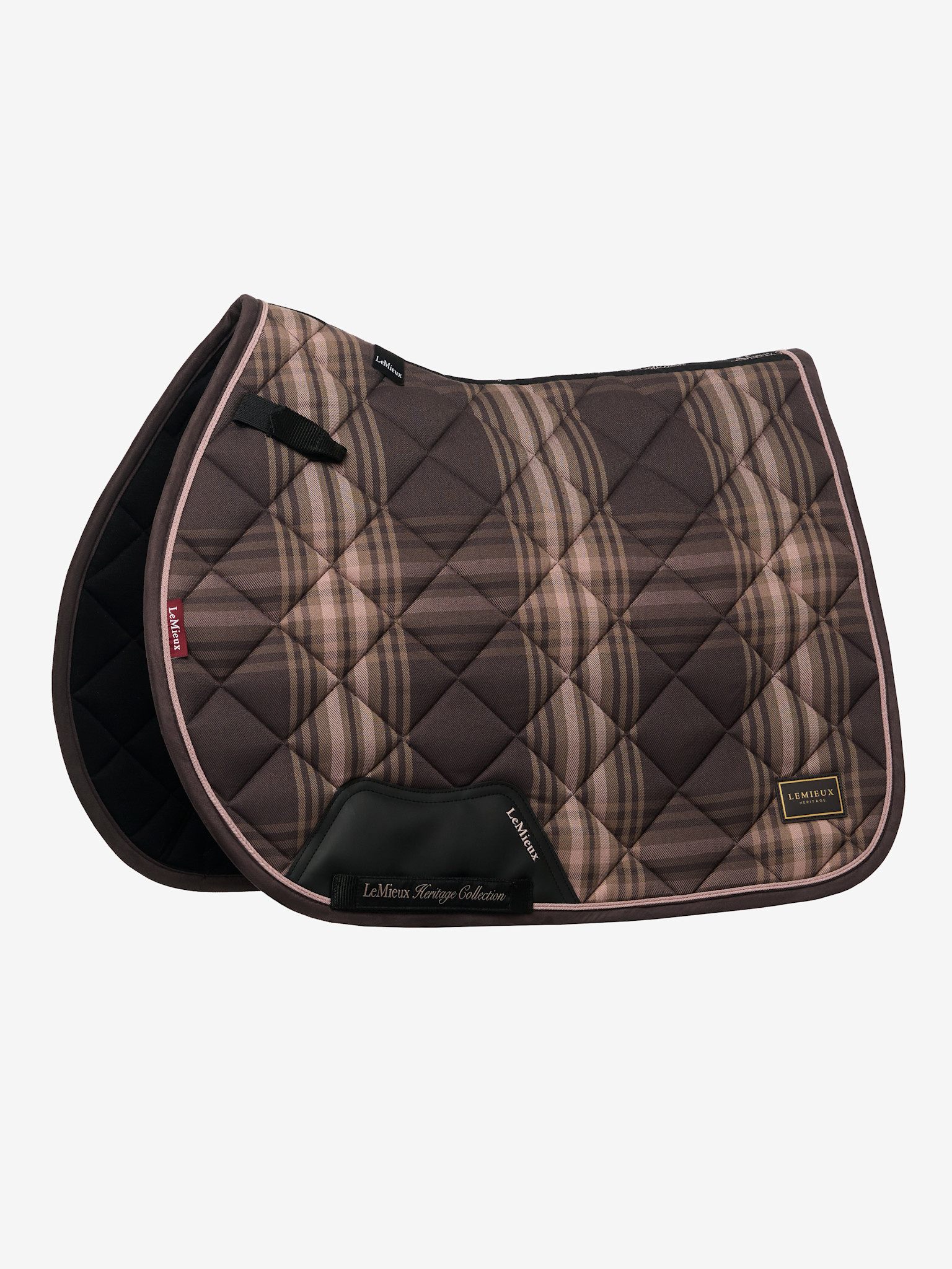 LeMieux LeMieux Heritage Check Jump Square Cocoa