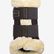 LeMieux Heritage Fleece Edged Brushing Boot Cocoa
