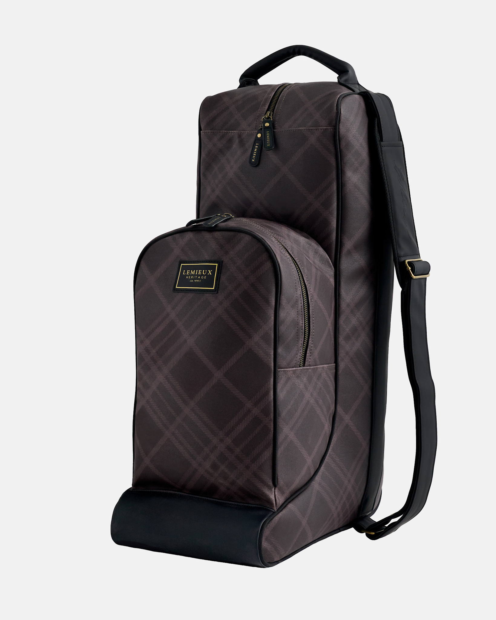 LeMieux Heritage Hat & Boot Bag Cocoa