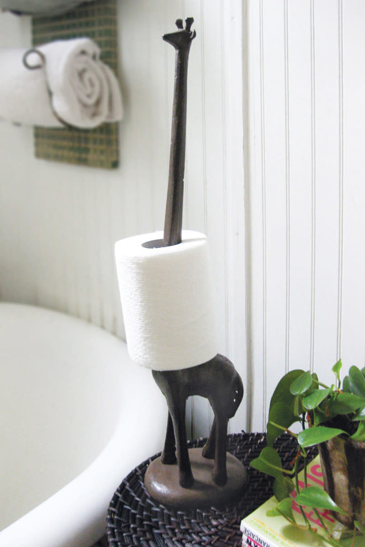 Cast Iron Paper Towel Holder