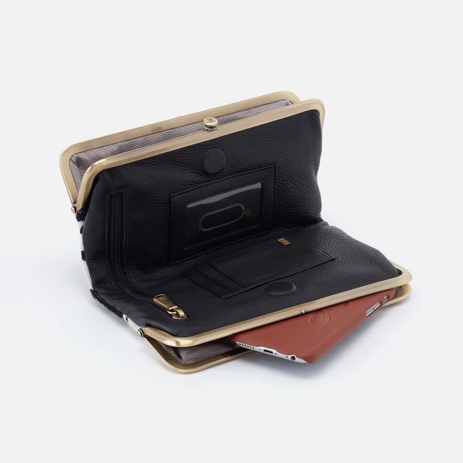 Hobo lauren leather wallet sale