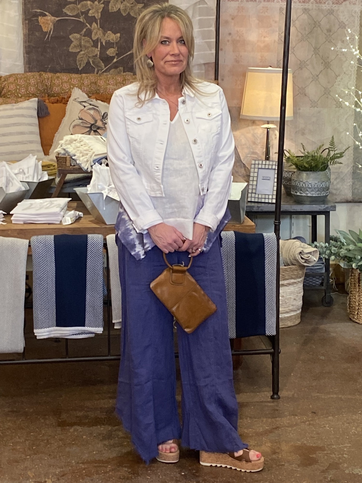 Cropped Jean Jacket - Terra Verde Boutique