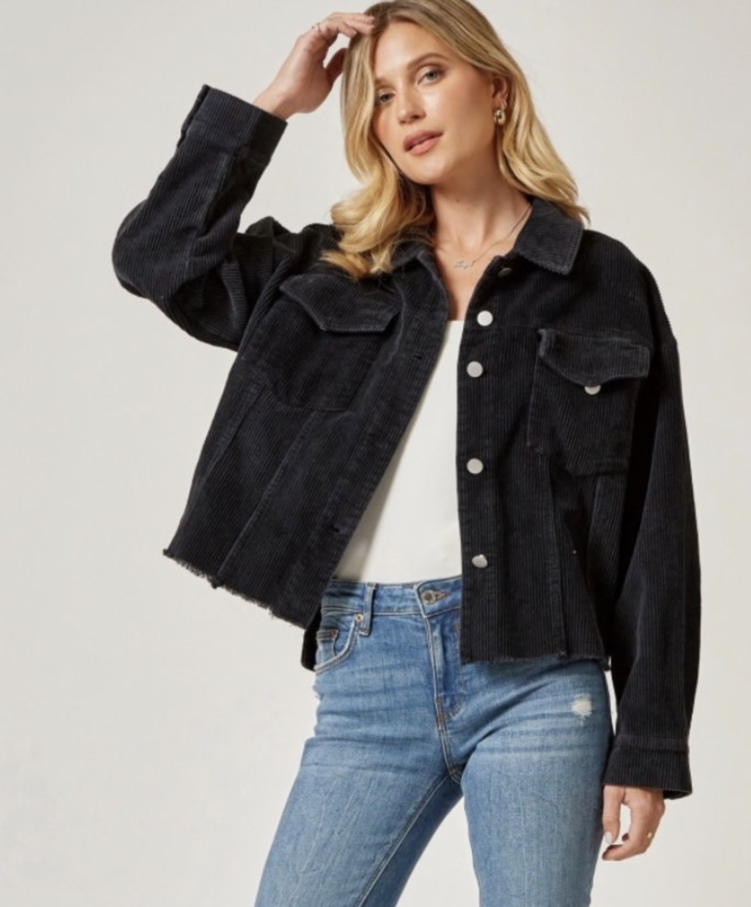 Corduroy Jacket - Terra Verde Boutique