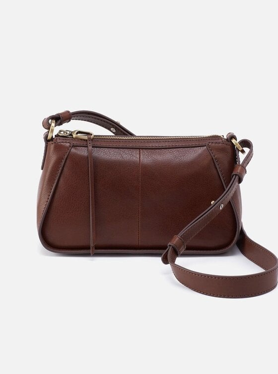 Leather Messenger Bag Terre Mila Louise - Women