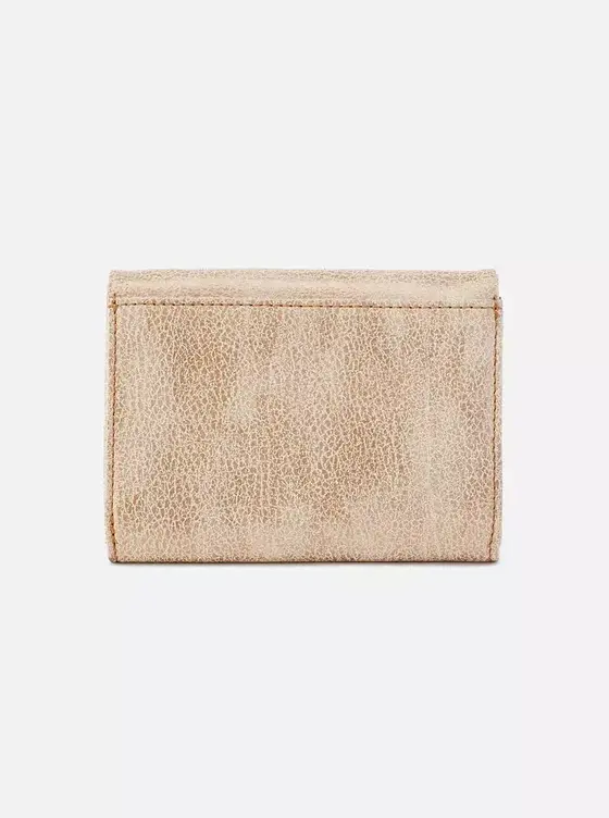 Lumen Medium Bifold Wallet | Graphite Grey | Leather | Hobo