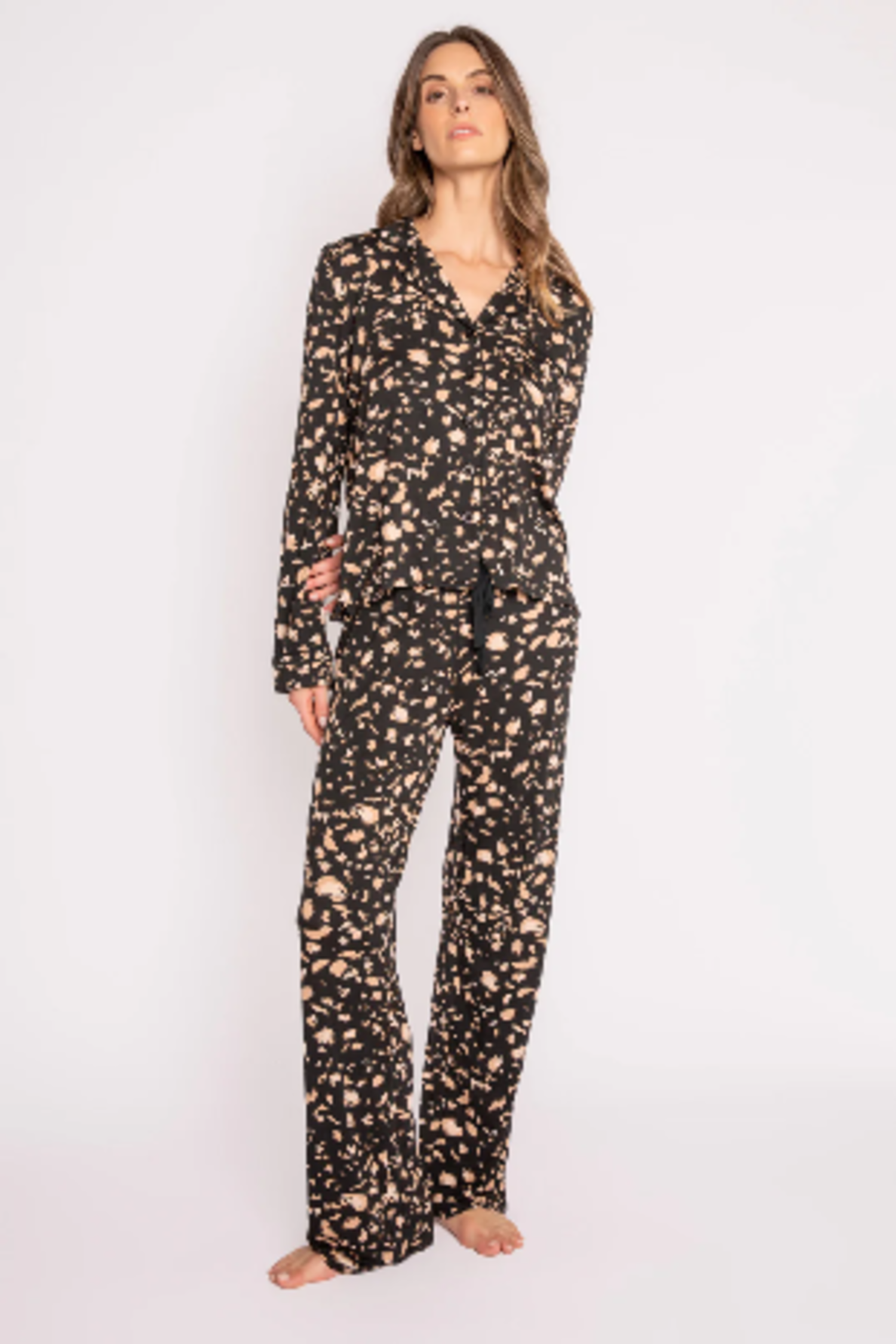 PJ Set Black Cheetah Terra Verde Boutique