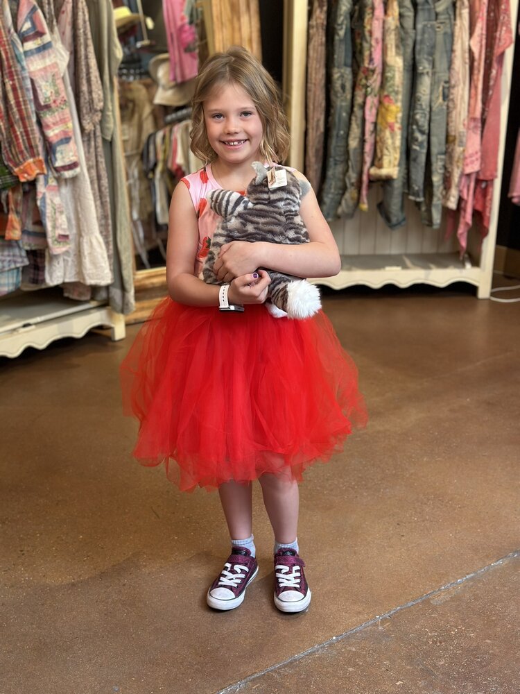 Strawberry Sunshine Tank Tutu Dress