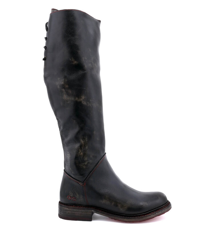 Bed Stu Manchester Boot Black Hand Wash