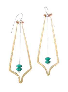 Red Bench Brass Window