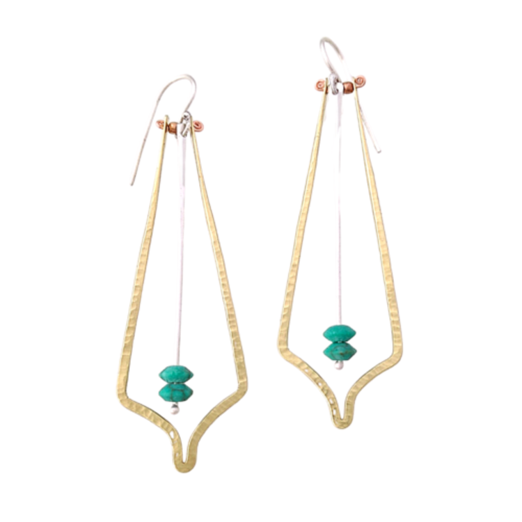 Red Bench Brass Window