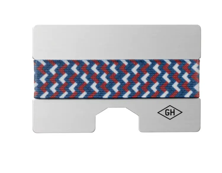 Silver Metal Card Holder