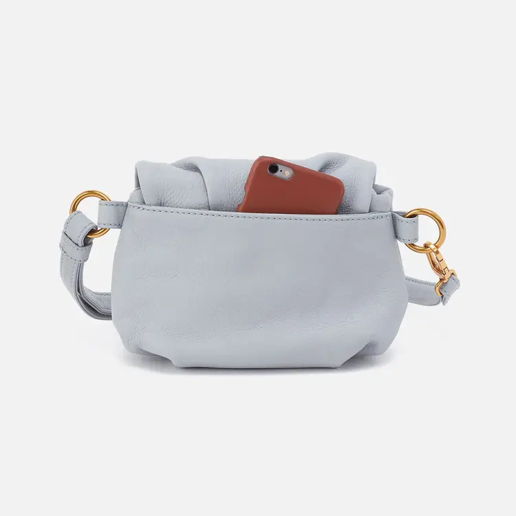 Hobo Harley Crossbody Sling Blue Pearl