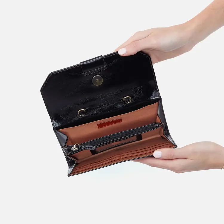 Hobo Romy Wallet Crossbody Black