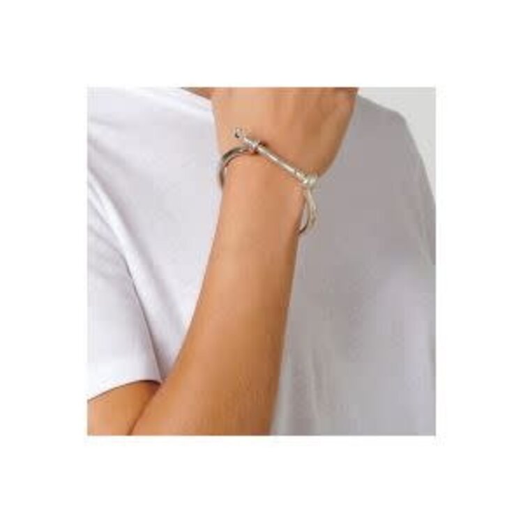 UNO De 50 Bracelet Shackled Medium Silver