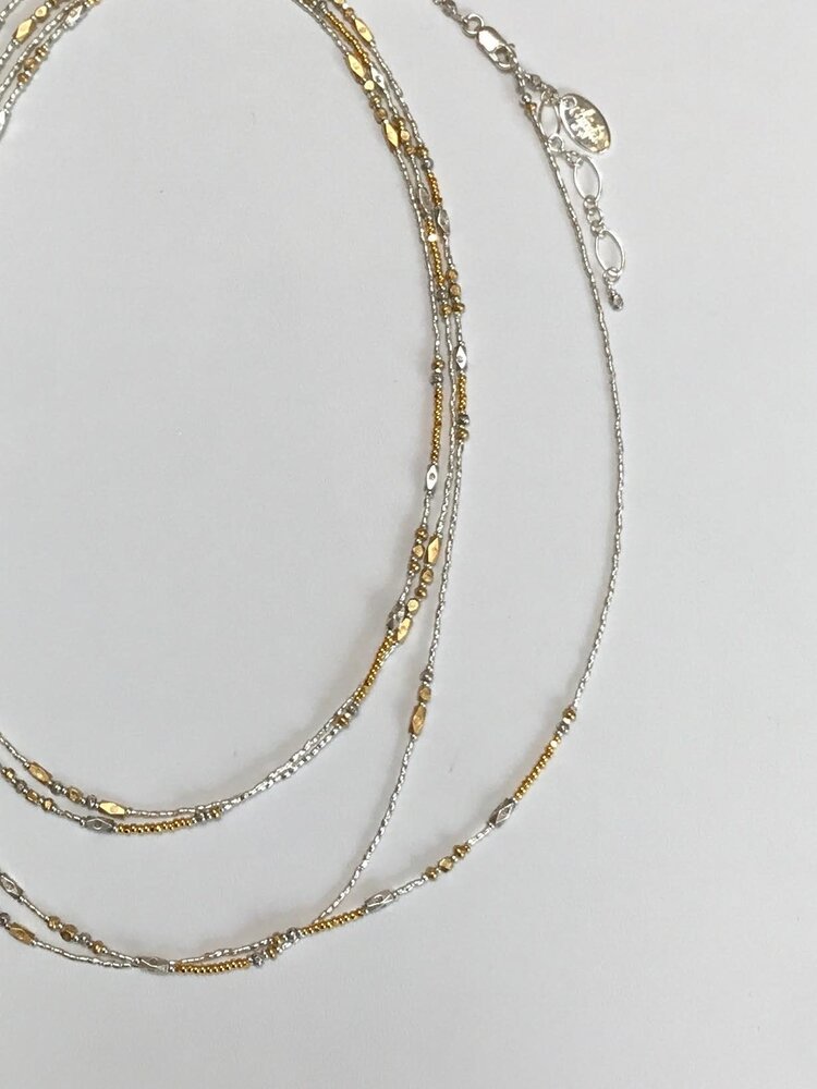 Chipita Necklace Thai ss, 18k gold plate