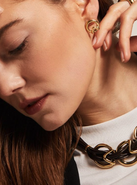 UNO De 50 Necklace- Steps Gld