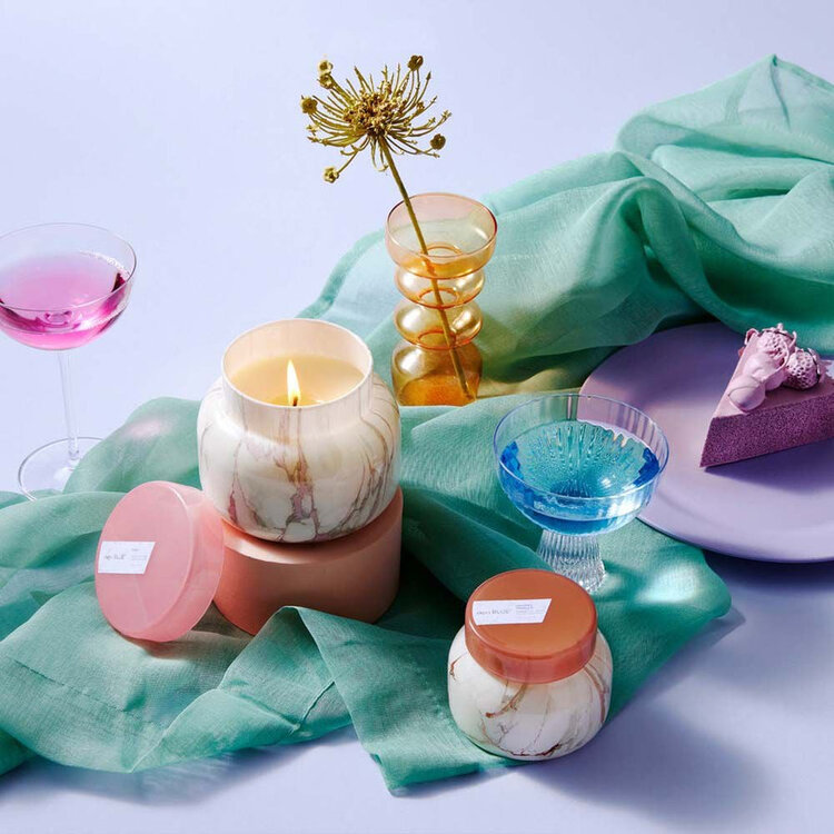 Capri Blue 8oz Marble Jar Candle