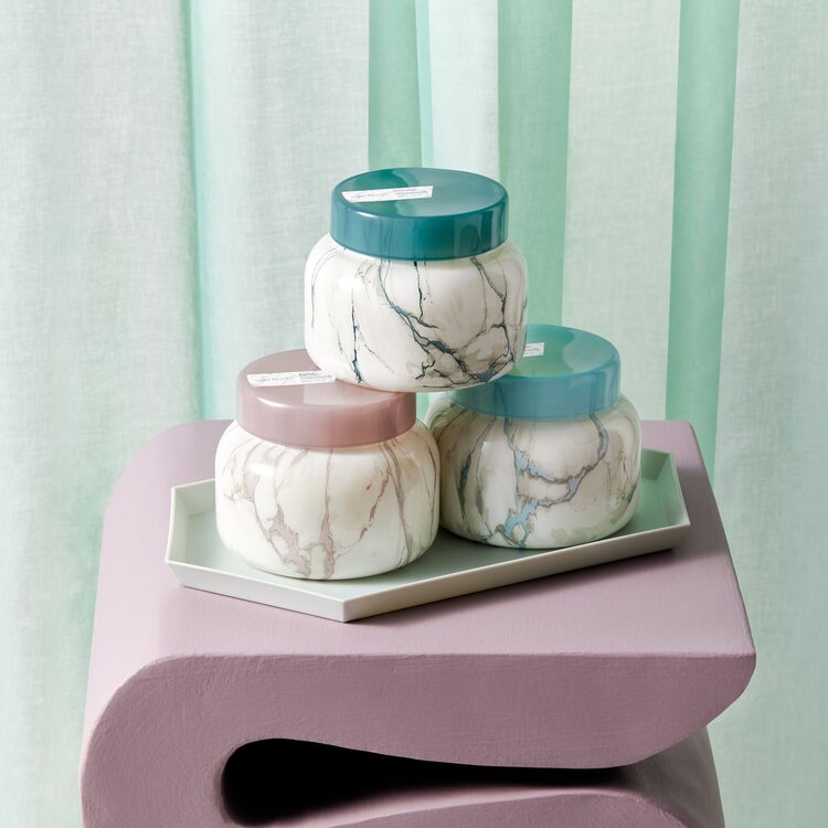 Capri Blue 19oz Marble Jar Candle