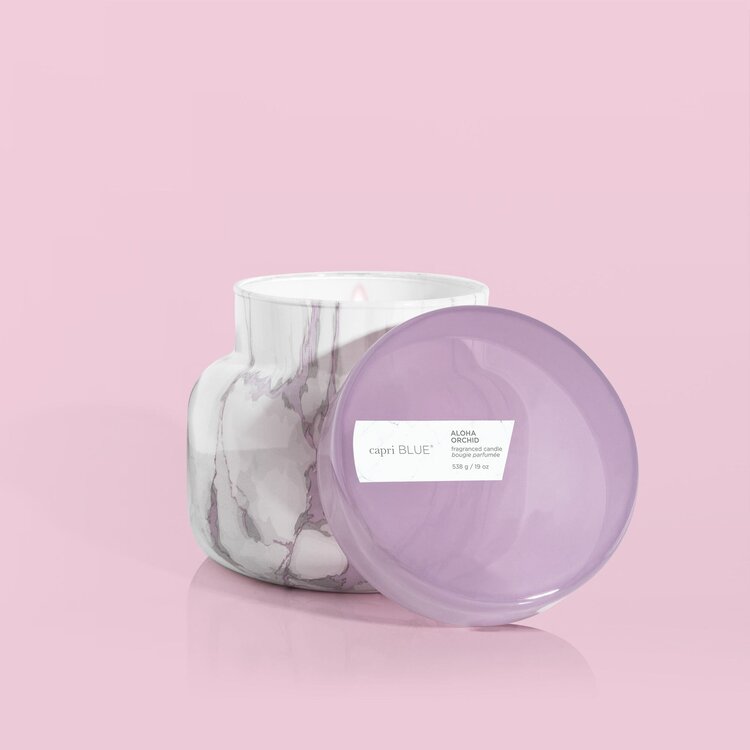 Capri Blue 19oz Marble Jar Candle