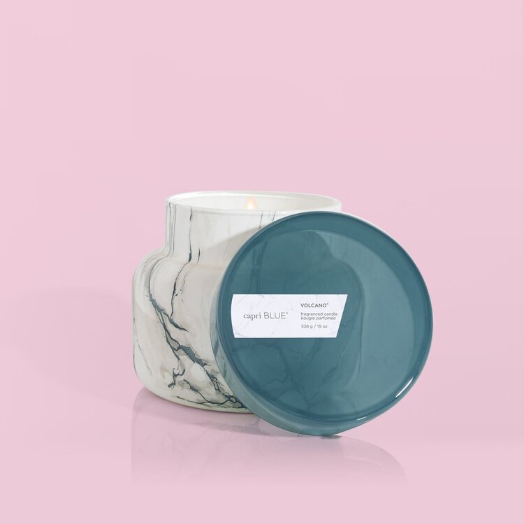 Capri Blue 19oz Marble Jar Candle