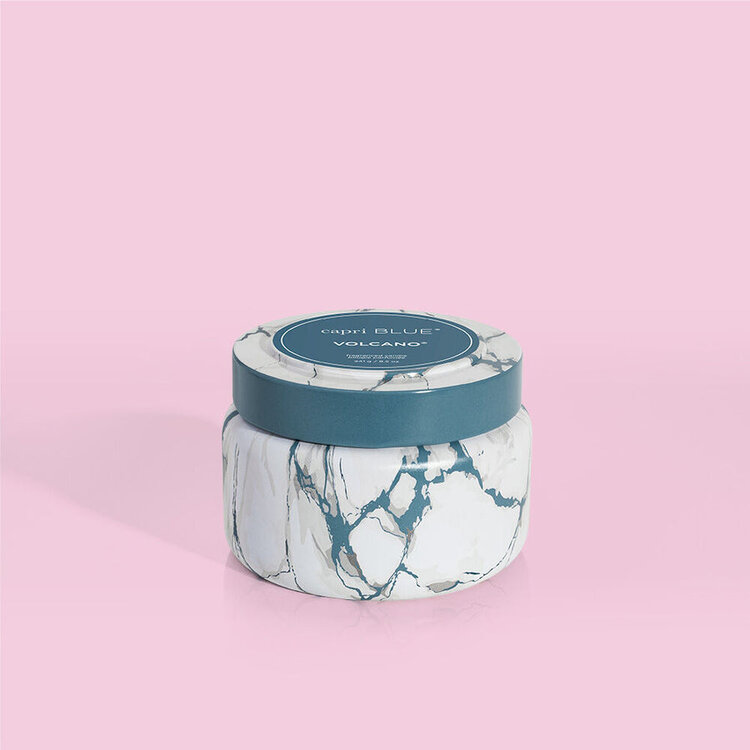 Capri Blue 8.5oz Marble Travel Tin Candle