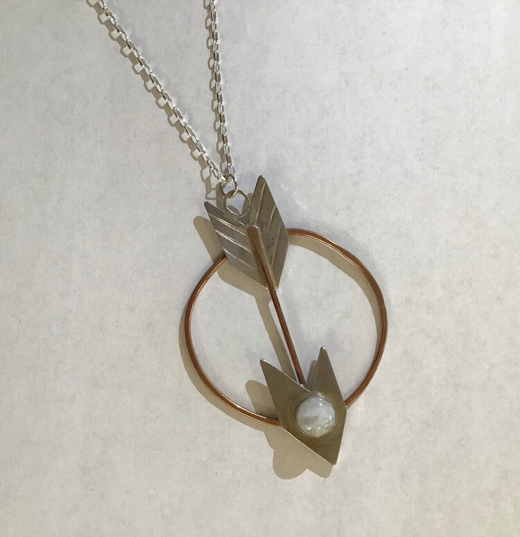 Necklace Arrows- Moon