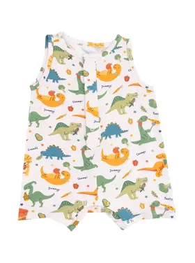 Angel Dear Veggie Dinos Sleeveless Shortie Romper