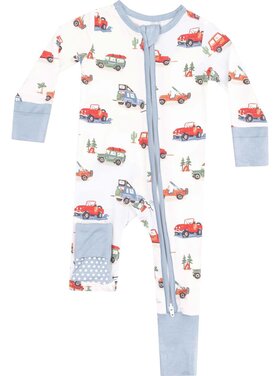Angel Dear Off-Road Adventure 2 Way Zipper Romper