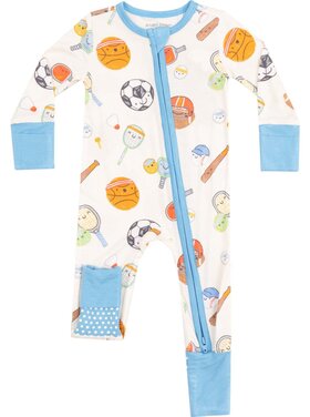 Angel Dear Sports Ball Friends 2 Way Zipper Romper