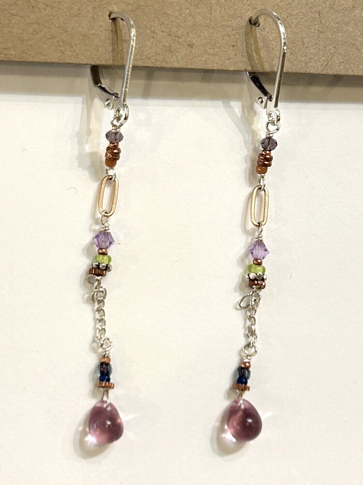 Chipita SS Bronze Amethyst Peridot