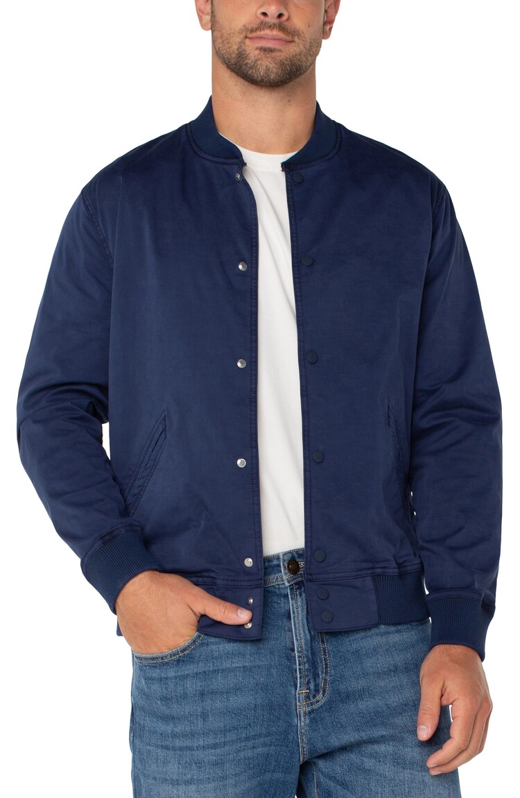 Liverpool Mens Mens Snap Closure Jacket