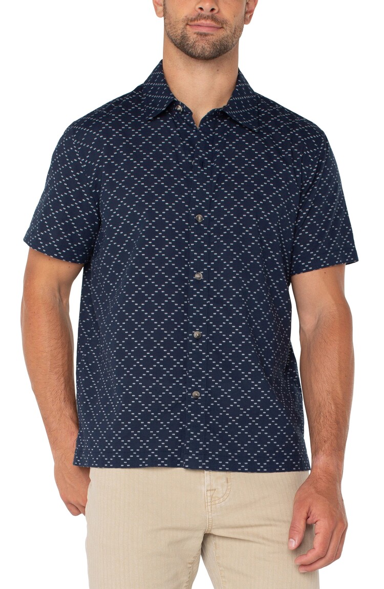 Liverpool Mens Mens S/S Button Up