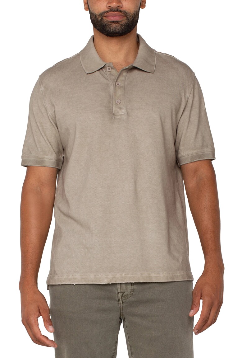 Liverpool Mens Mens SS Ditressed Shirt