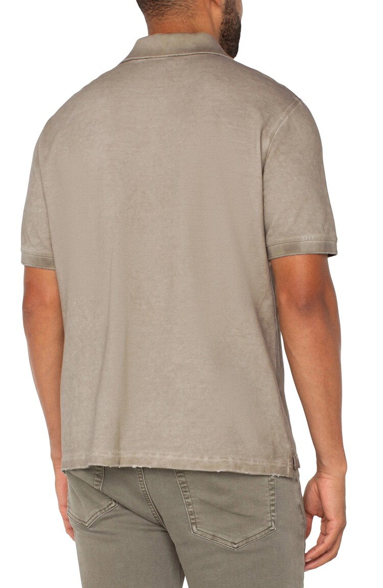 Liverpool Mens Mens SS Ditressed Shirt