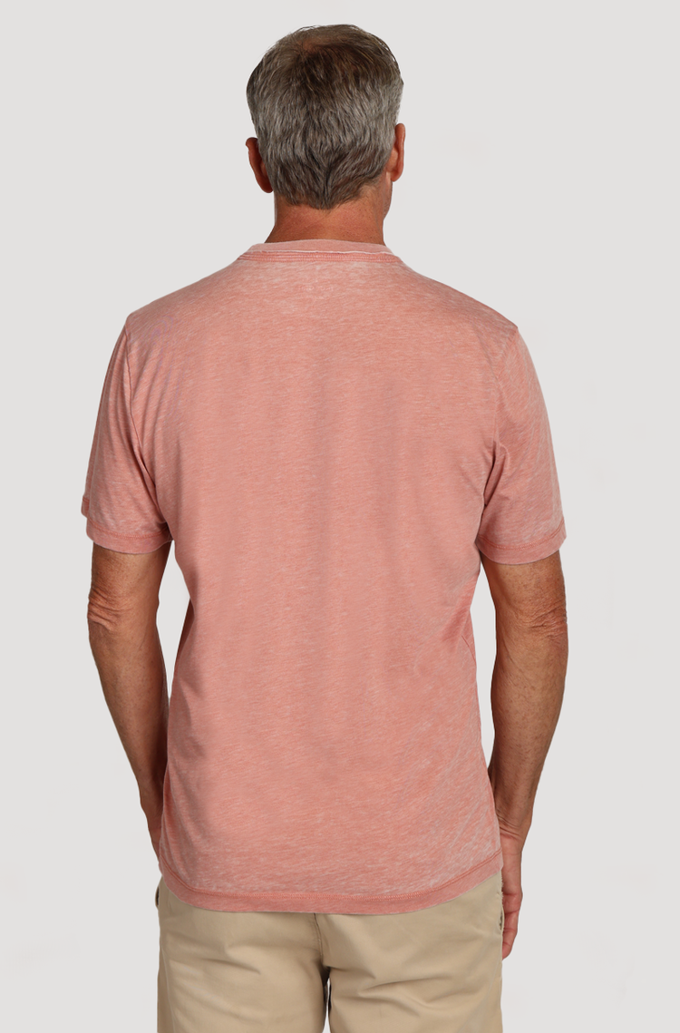 True Grit Vintage Screen SS Raw Edge Tee